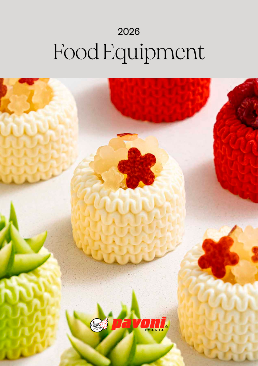 Pavoni Cat&aacute;logo Food Equipment 2026